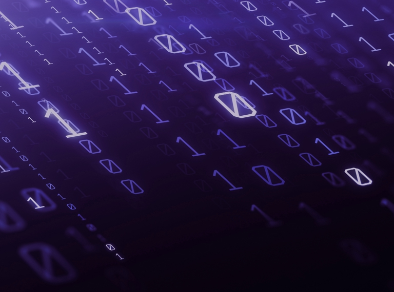 Image of binary code