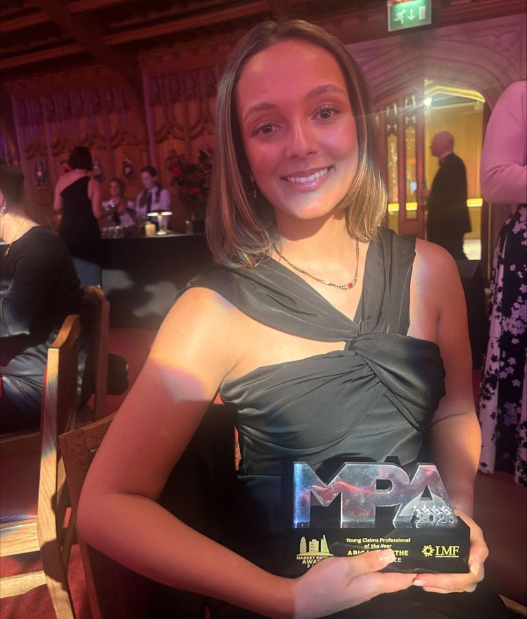 Abigail Smythe Holding Claims Award