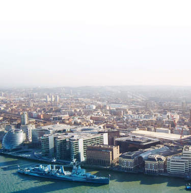 London Footer White