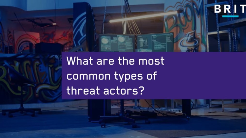 Common Threat Actors Video Cover